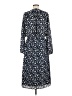 Gap 100% Polyester Blue Casual Dress Size M (tall) - photo 2