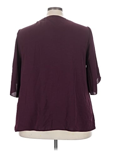 BLOOMCHIC Short Sleeve Blouse (view 2)