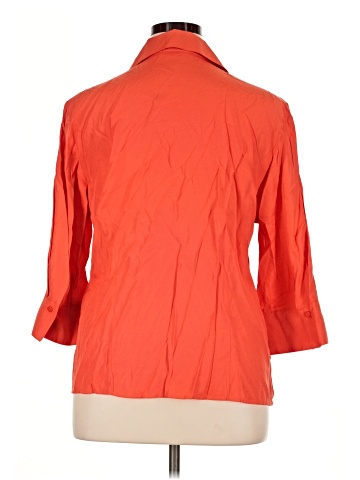 Joanna 3/4 Sleeve Button-Down Shirt (view 2)