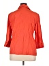 Joanna Orange 3/4 Sleeve Button-Down Shirt Size XL - photo 2