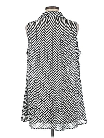 NY Collection Sleeveless Blouse (view 2)