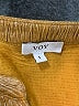 VOY Metallic Gold Short Sleeve Blouse Size S - photo 7