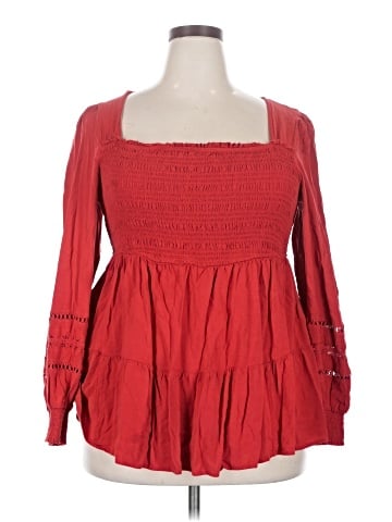Torrid Long Sleeve Blouse (view 1)