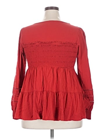Torrid Long Sleeve Blouse (view 2)