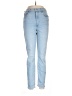 GRLFRND Hearts Blue Jeans Size 28 waist - photo 1