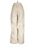 Zara Solid Ivory Casual Pants Size M - photo 2