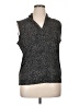 Anne Klein Gray Sleeveless Blouse Size XL - photo 1