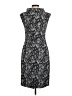 Brooks Brothers Paisley Gray Cocktail Dress Size 6 - photo 2