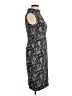 Brooks Brothers Paisley Gray Cocktail Dress Size 6 - photo 4