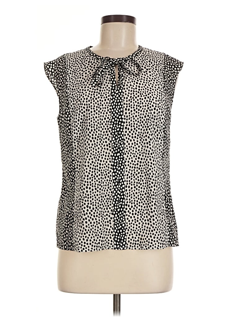 Pre-owned Talbots Sleeveless Blouse In Ivory