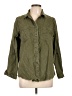 Chico's Green Long Sleeve Button-Down Shirt Size Lg (2) - photo 1