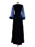 Unbranded 100% Polyester Blue Cocktail Dress Size 8 - photo 2