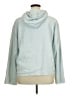 J.Jill 100% Cotton Solid Blue Raincoat Size XL - photo 2