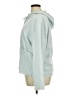 J.Jill 100% Cotton Solid Blue Raincoat Size XL - photo 5