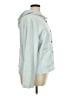 J.Jill 100% Cotton Solid Blue Raincoat Size XL - photo 4