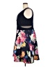 Xscape Floral Blue Cocktail Dress Size 20 - photo 5