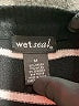 Wet Seal Stripes Black Pullover Sweater Size M - photo 7