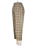 Assorted Brands Plaid Brown Casual Pants Size M - photo 5