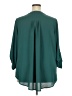 41Hawthorn 100% Polyester Teal 3/4 Sleeve Blouse Size 3X - photo 2