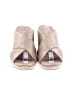 Andrew Geller Tan Wedges Size 10 - photo 2