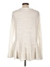 Deletta Ivory Long Sleeve Top Size L - photo 2