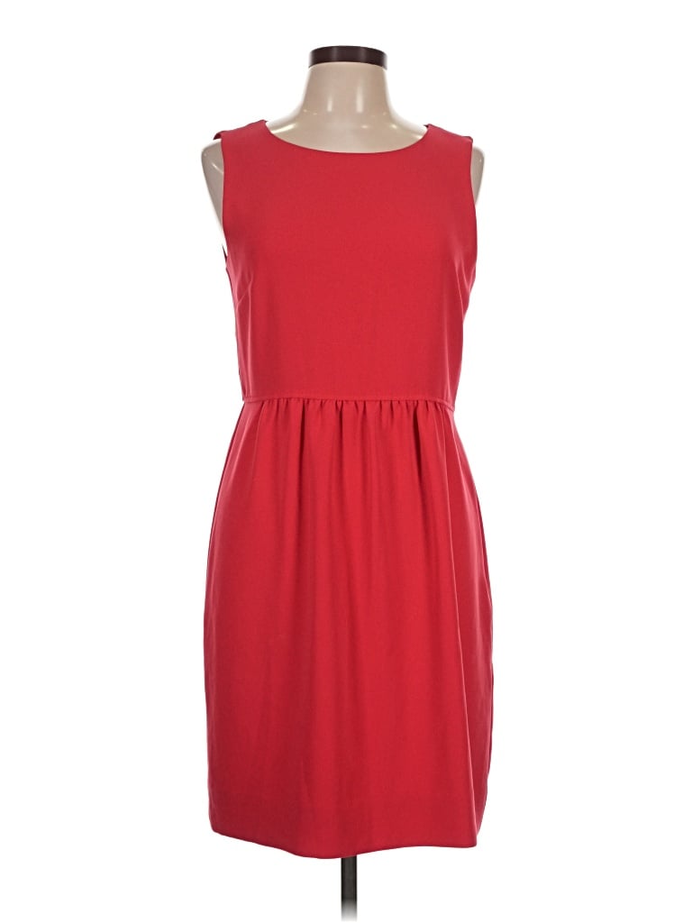 Pre-owned Jcrew Casual Dress In Red