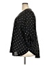 41Hawthorn 100% Polyester Polka Dots Black 3/4 Sleeve Blouse Size 3X - photo 5