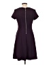 Alyx Solid Purple Casual Dress Size 8 - photo 2