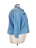 Levi's Blue 3/4 Sleeve Button-Down Shirt Size 3X - photo 4