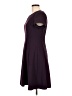 Alyx Solid Purple Casual Dress Size 8 - photo 5