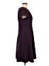 Alyx Solid Purple Casual Dress Size 8 - photo 4