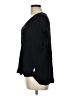 Orvis 100% Rayon Black Short Sleeve Blouse Size L - photo 5