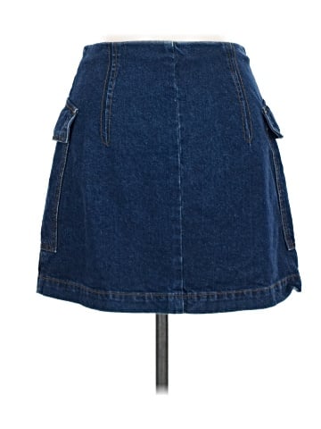 Topshop Denim Skirt (view 2)