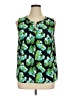 Merona 100% Polyester Green Tank Top Size XL - photo 1