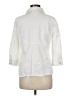 Patty Kim NewYork Ivory 3/4 Sleeve Button-Down Shirt Size M - photo 2
