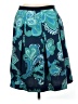 Tory Burch Paisley Teal Silk Skirt Size 6 - photo 1