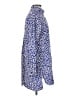 Lola Animal Print Blue Casual Dress Size S - photo 4