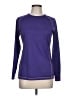 Layer 8 100% Polyester Purple Long Sleeve T-Shirt Size L - photo 1