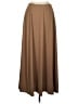 Unbranded Solid Brown Formal Skirt Size L - photo 1
