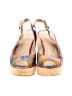 Stuart Weitzman Floral Purple Wedges Size 6 1/2 - photo 2
