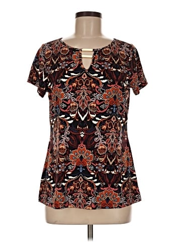 By Design Short Sleeve Blouse (view 1)