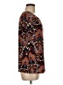 By Design Brown Short Sleeve Blouse Size M - photo 4