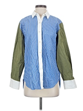 Free Assembly 3/4 Sleeve Button Down Shirt