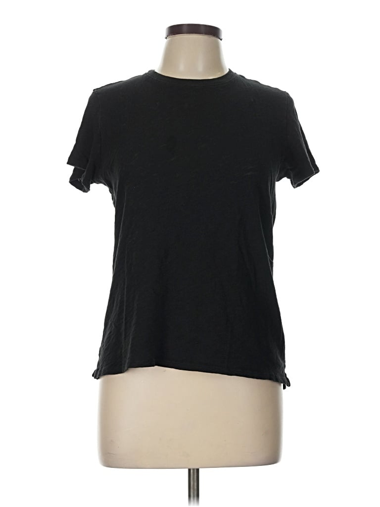 Pre-owned Atm Anthony Thomas Melillo Short Sleeve T-shirt In Black