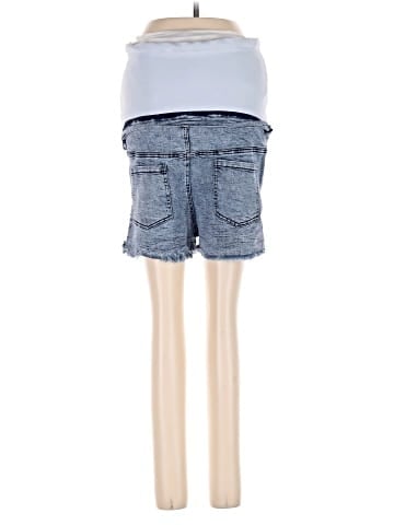 sexy mama maternity Denim Shorts (view 2)
