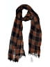 Guess 100% Cotton Plaid Brown Scarf One size - photo 1