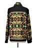 Shein 100% Polyester Print Black Long Sleeve Blouse Size L - photo 2