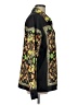 Shein 100% Polyester Print Black Long Sleeve Blouse Size L - photo 4