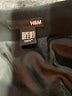 H&M 100% Polyester Solid Black Formal Skirt Size 8 - photo 4
