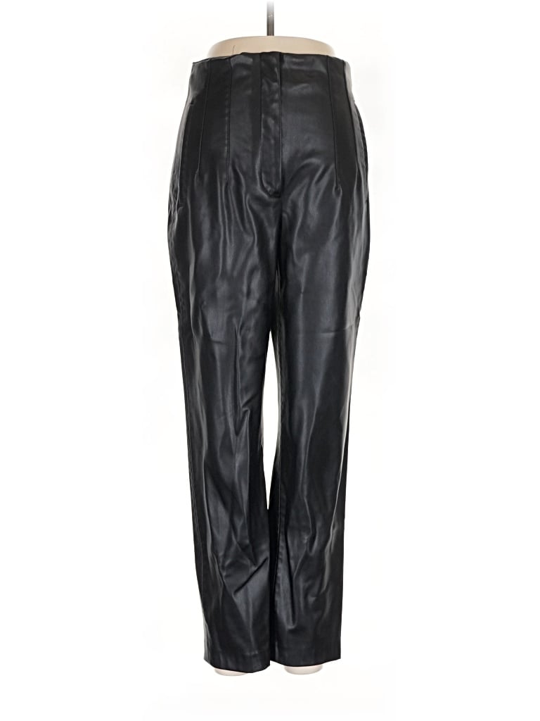 Pre-owned Zara Casual Pants In Black